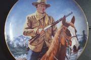 Franklin Mint Limited Edition John Wayne Decorative Plate