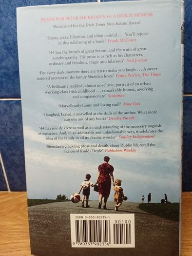 A DUBLIN Memoir - 47 Roses, Peter Sheridan
