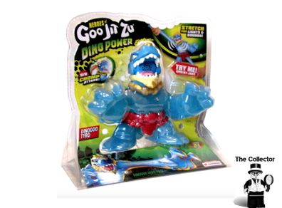 Heroes of Goo Jit Zu Large XL Dino Power Pack Dinogoo Tyro T-Rex With Lights And Sounds Brand New Sealed Very Rare Hard To Find