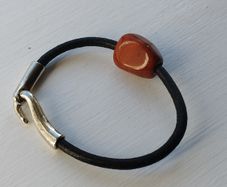 A beautiful bracelet with a natural stone.