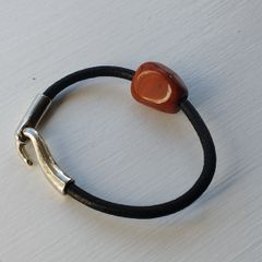 A beautiful bracelet with a natural stone.