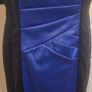 Alexon Royal Blue & Black Lace Occasion Dress  UK 12 Open to offers Image 3