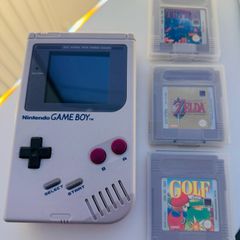 Nintendo Gameboy DMG-01 IPS screen upgrade + 3 games