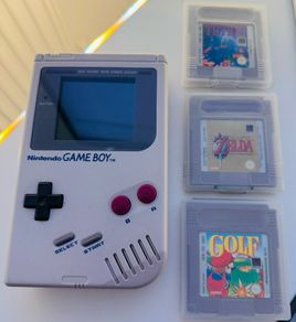 Nintendo Gameboy DMG-01 IPS screen upgrade + 3 games