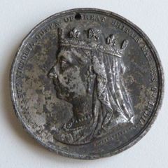Scarce Victorian 1889 medal