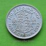 United Kingdom 1937 year Uncirculated Silver Half Crown. Image 2
