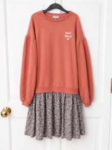 Vertbaudet sweatshirt dress age 14