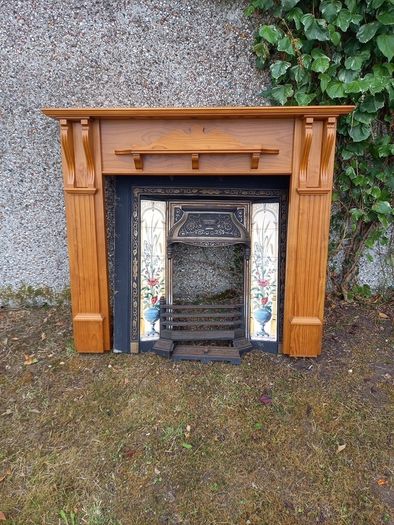 Vintage Fireplace, 54 inches