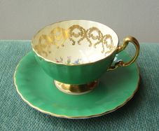 Aynsley Teacup and Saucer