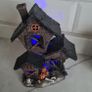 8.5" Halloween Light-Up Haunted House Image 6