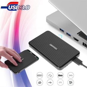 Olmaster USB 3.0 to SATA 2.5" HDD/SSD Enclosure Black (Brand New/Warranty)