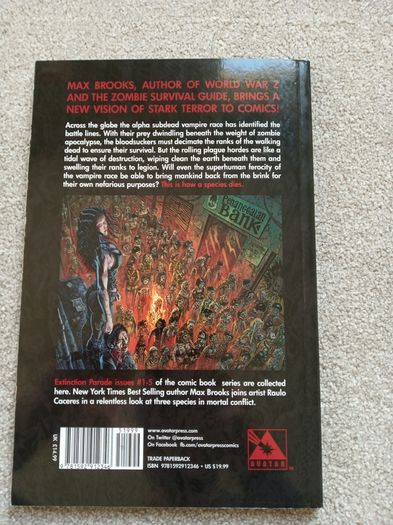 Graphic Novel - Max Brooks' the Extinction Parade Volume 1