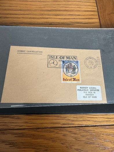 FDC Isle of Man 1978