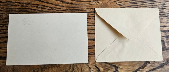Ireland Westmeath? 1949? 2 1/2 d Unused Envelope and 2d Postcard Used