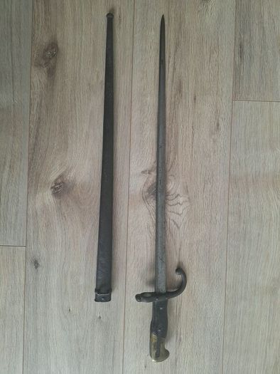 Antique French 1874 Gras Bayonet