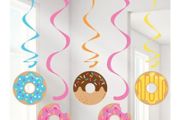 Donut Birthday party swirls / spirals