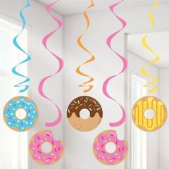 Donut Birthday party swirls / spirals