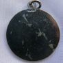 Vintage  Silver  Virgo Charm, Zodiac Sign Virgin, Old Astrology Medal Pendant, 1" -  3,91g Image 4