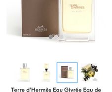 Hermes Terre Eau Givree 100ml parfum for him