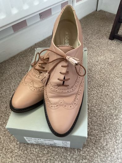 Hobbs leather soled brogues size 40