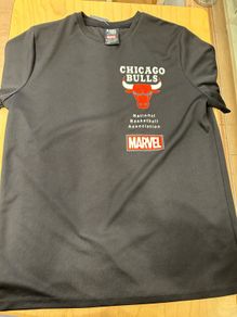 Boys NBA Marvel Chicago Bulls Hulk T Shirt 170cm