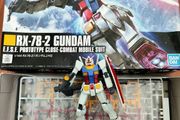 Mobile Suit Gundam RX-78-2 Prototype Close Combat Mobile Suit HG Gunpla Model Bandai 2015 High Grade