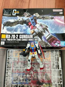 Mobile Suit Gundam RX-78-2 Prototype Close Combat Mobile Suit HG Gunpla Model Bandai 2015 High Grade