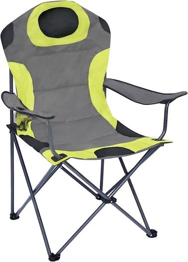 Camping Chair, Padded Camping Chairs for Adults with Armrests and Cup Holder, Heavy Duty Folding Chair Portable for Fishing Beach, Perfect for Caravan Trips, BBQs, Garden, Picnic, Travelling (FREE SHIPPING)
