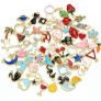 60Pcs Charms for Jewellery Making Assorted Gold Plated Enamel Animal Moon Star Fruit Charm Pendant DIY Necklace Bracelet Earring Crafts (FREE POSTAGE) Image 2