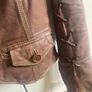 Woman leather jacket Image 4