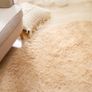 NEW SALE | Round Rugs for Bedrooms Fluffy Living Room Circle Area Rug Soft Shaggy Carpet for Kids Room Floor Mat (Black grey, 80cm) Image 3