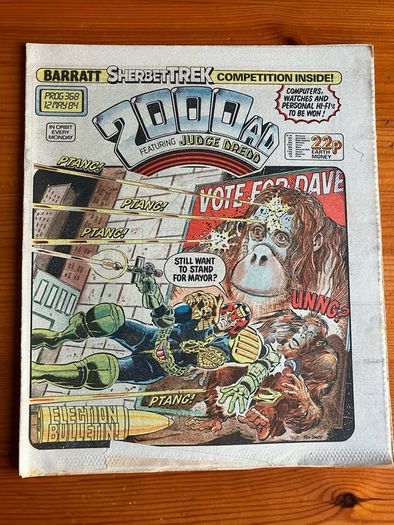 Comic: '2000AD' no. 368 (12/05/1984)