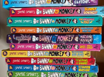 Bunny vs monkey books