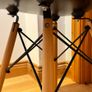 Eames style dining BLACK x2 Image 7