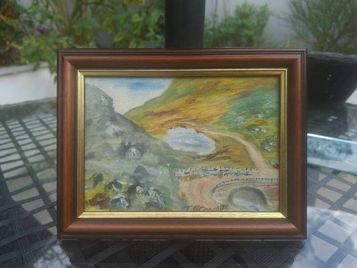 Charming signed Oil Painting of the Gap of Dunloe Co. Kerry
