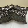 Vintage ornate cruet set holder, no handle Image 3