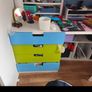 ikea high sleeper with desk and wardrobe Image 2