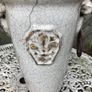 Antique French Stoneware and Enamel Pot Image 4