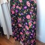 Vintage floral maxi skirt 70s Image 3