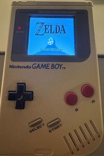 Nintendo Gameboy DMG-01 IPS screen upgrade + 3 games