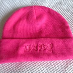 Bershka Pink Beanie Hat for Sale