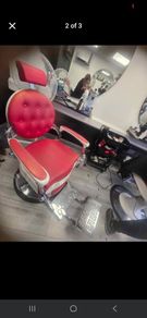 3 Barber chairs