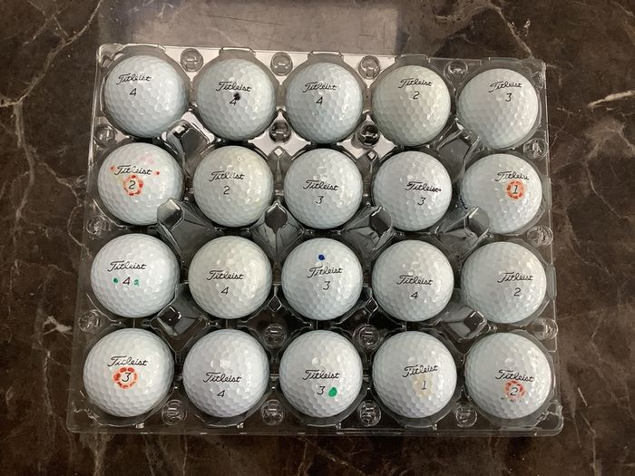 Titleist ProV1 golf balls (20)
