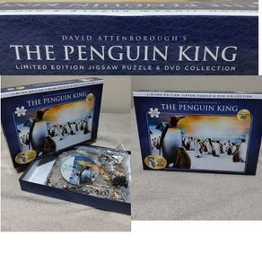 David Attenborough's Limited edition, The Penguins King DVD + Jigsaw Puzzle Collection