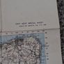 East Kent War Office WW11 Cloth Ordanance Map Image 4