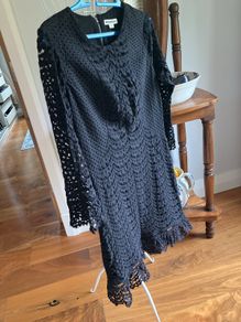 Black lace Whistles dress