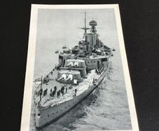 Rare/Genuine WW2 Memorabilia - German Cigarette Card - der  Bismarck