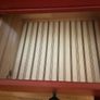 IKEA Hemnes 5 drawer dresser in rich red Image 7
