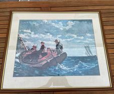 Winslow Homer 'Breezing Up'