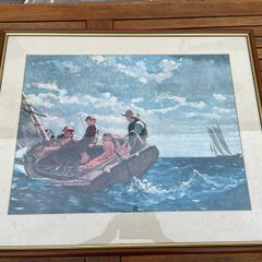 Winslow Homer 'Breezing Up'